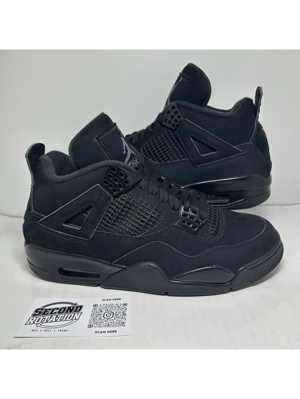 Air Jordan 4 Retro Black Cat 2020 - Size 7 - (CU1110-010)